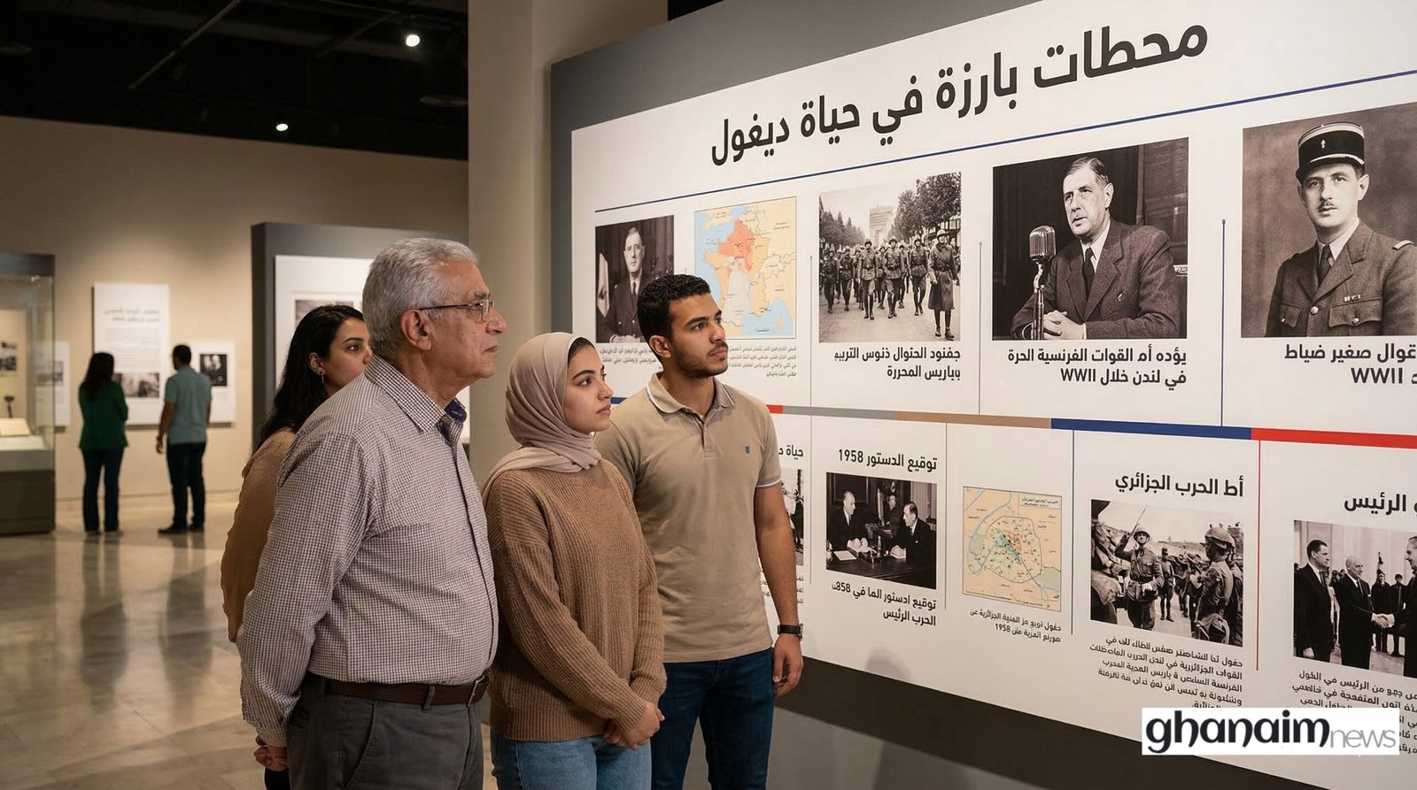 محطات بارزة في حياة ديغول