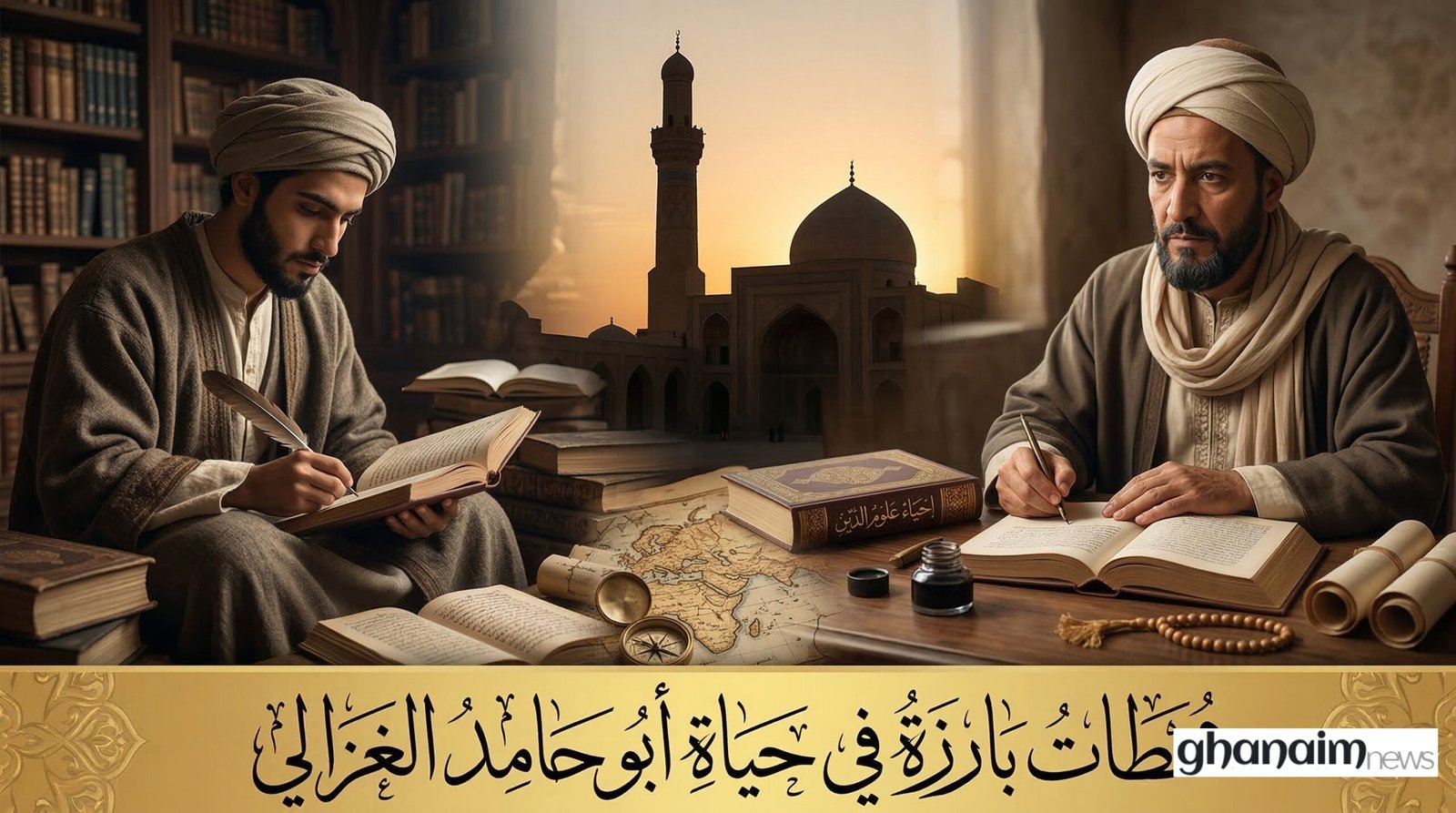 محطات بارزة في حياة أبو حامد الغزالي