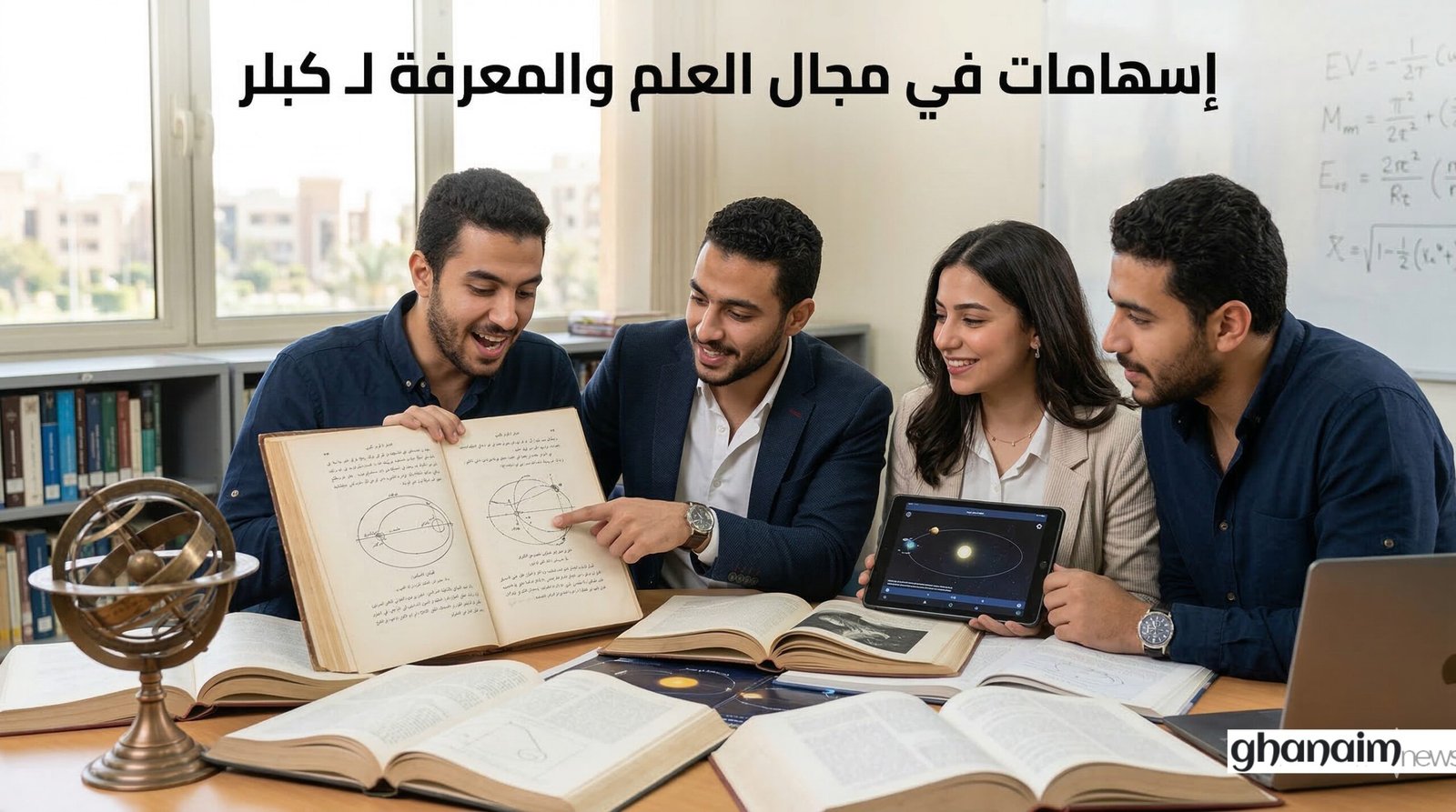 إسهامات في مجال العلم والمعرفة لـ كبلر