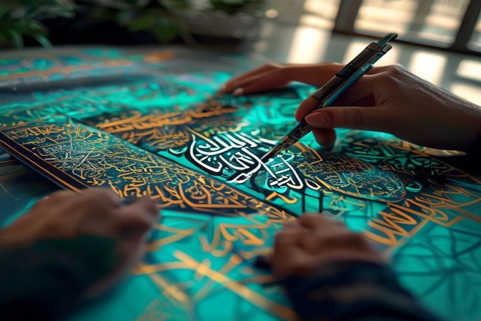 فنون الخط العربي: تاريخ تطور الخط الكوفي واستخداماته في التصميم الجرافيكي الحديث