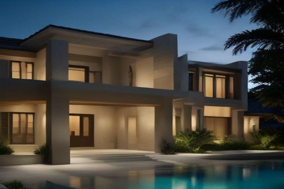 العمارة الإسلامية الحديثة: دمج الزخارف النباتية والهندسية في واجهات الفلل والمنازل