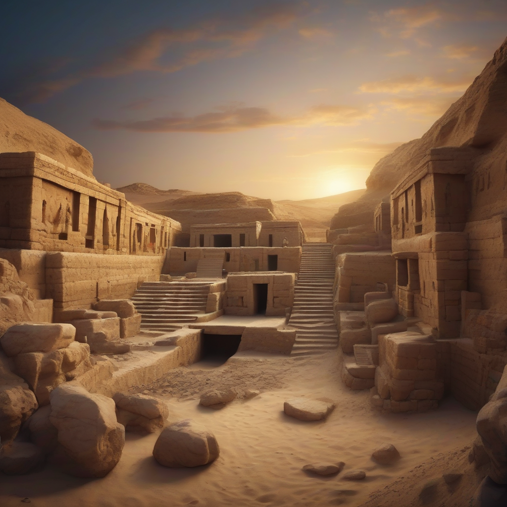 رحلة في أعماق تونا الجبل: أسرار مقابر الحيوانات المقدسة وقصة إيزادورا الحزينة