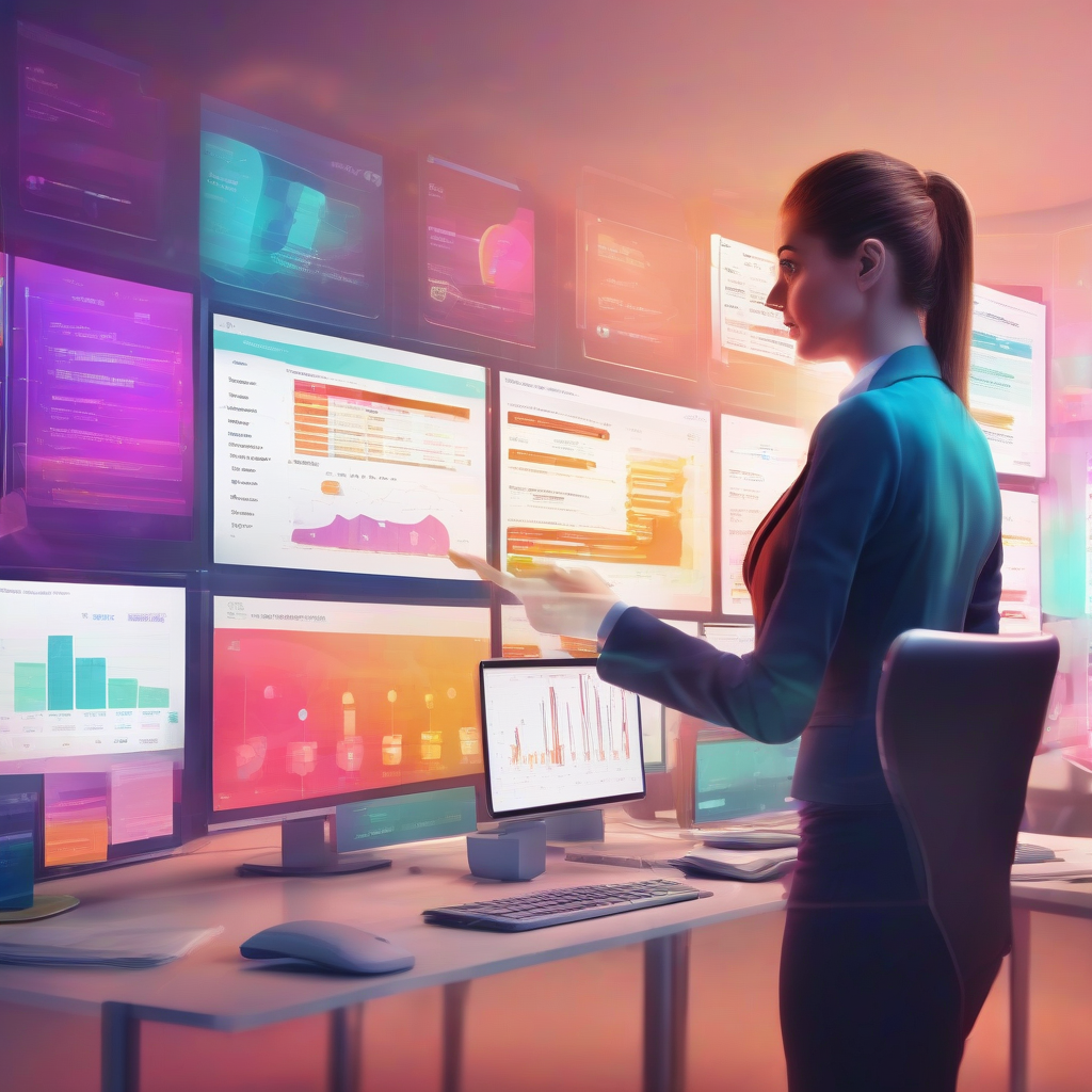 سحر الفنون البصرية في بيئة العمل: كيف يرفع تناسق الألوان ببرامج إدارة العملاء (CRM) إنتاجية مدخلي البيانات؟