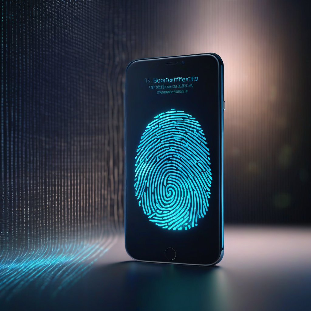 مستشعر بصمة مدمج في الشاشة (in-display fingerprint)
