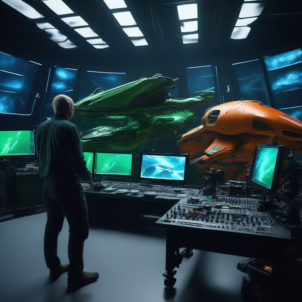 رحلة الخيال إلى الحقيقة: كيف غيرت المؤثرات البصرية (VFX) والصور المنشأة بالحاسوب (CGI) سينما الخيال العلمي؟