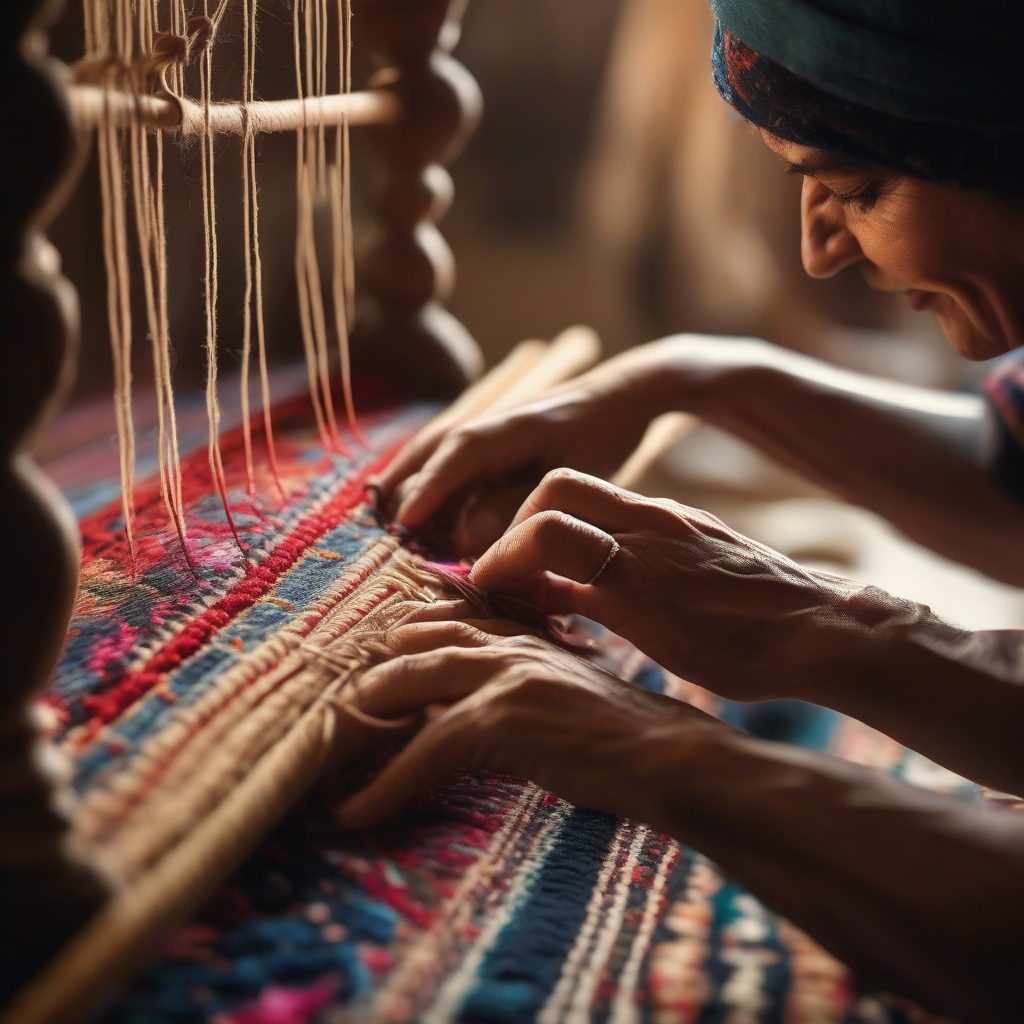 سحر السجاد اليدوي (العجمي): لوحات تنطق بتاريخ وهوية الشعوب على خيوط الصوف والحرير