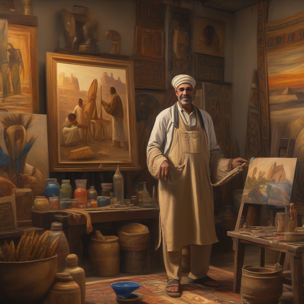 ريشة الخلود: كيف رسم محمود سعيد ومحمود ناجي الهوية المصرية بروح ساحرة؟