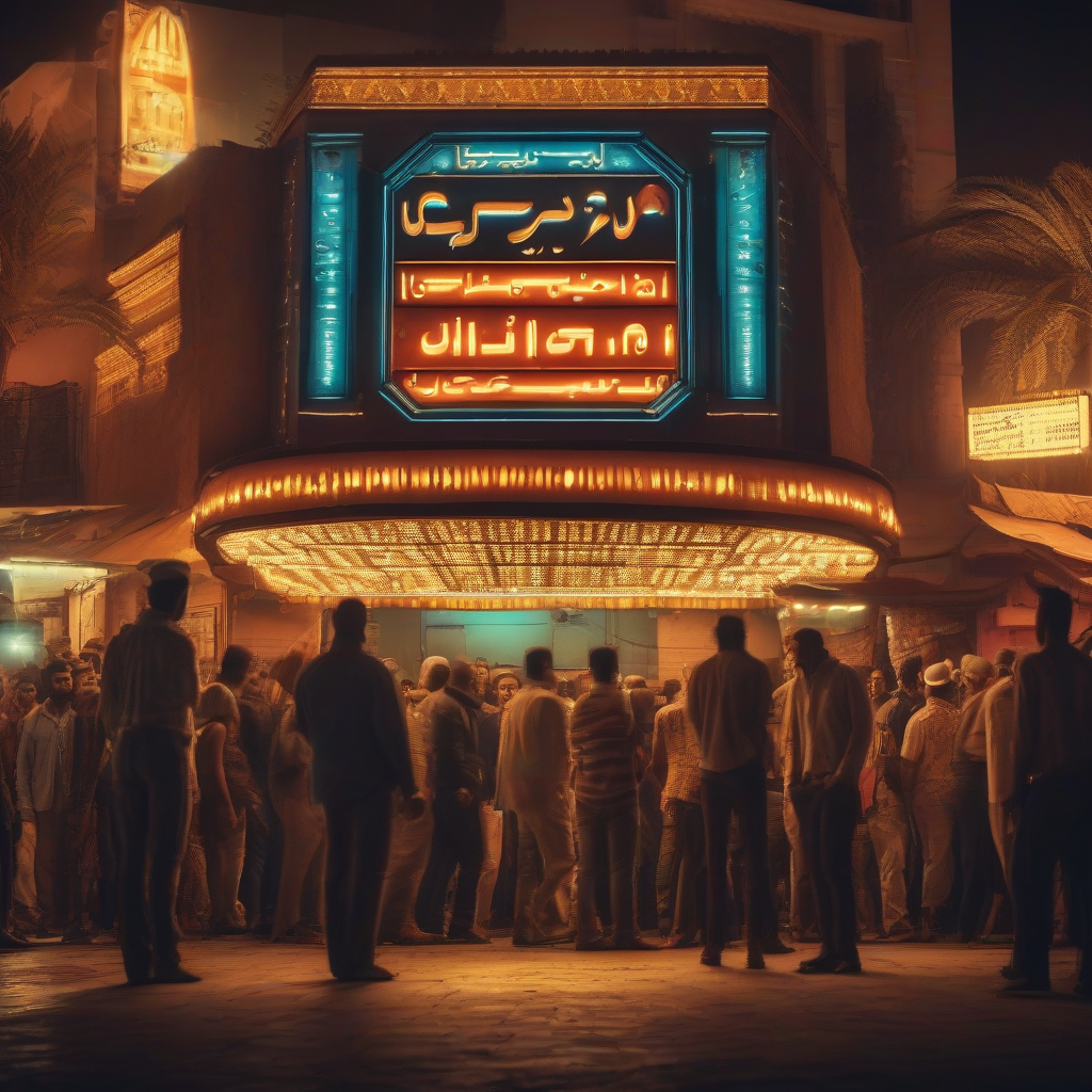 سحر السينما المصرية: رحلة عبر الزمن من أبيض وبيض إلى عاصفة الشاشات الذكية