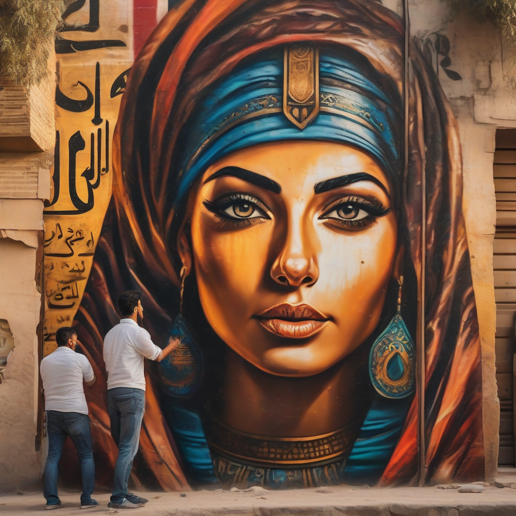 قوة الفن المصري والعربي: كيف يغير الإبداع وجه الثقافة في الشارع؟