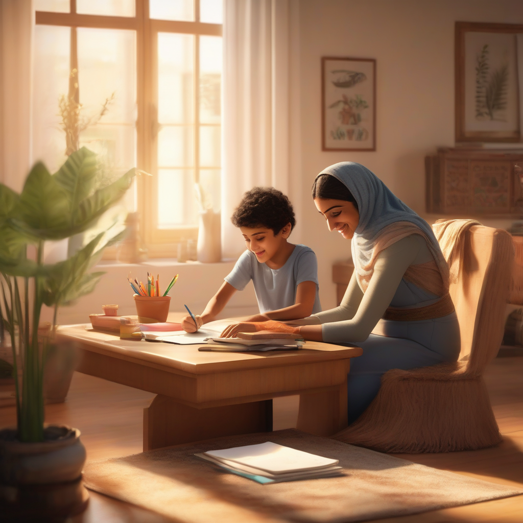 رحلة التفوق الدراسي: كيف تبني بيئة منزلية محفزة لطفلك وتدعم مستقبله التعليمي؟