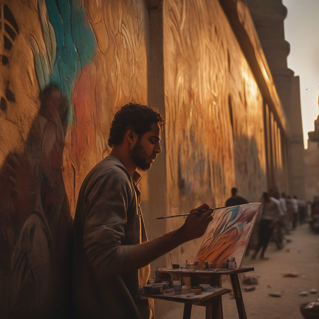 رحلة في عقل المبدع المصري: كيف يولد الفن من رحم التحديات اليومية؟