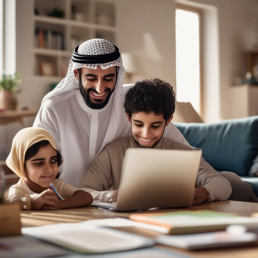 رحلة تفوق الأبناء: كيف تبني جيلاً واعياً ومبدعاً في العصر الرقمي؟