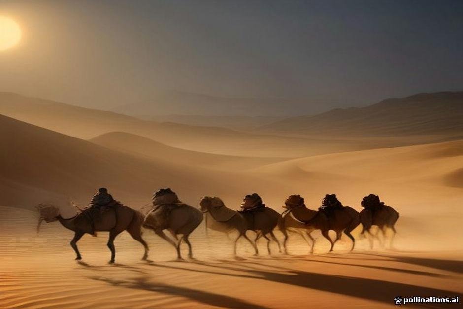 أسرار طريق التجارة القديم: كيف صنعت القوافل جغرافية وحضارة الشرق الأوسط؟