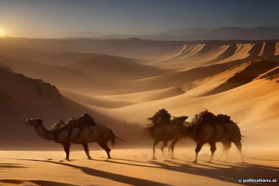 أسرار طريق التجارة القديم: كيف صنعت القوافل جغرافية وحضارة الشرق الأوسط؟