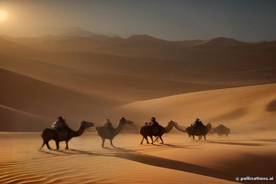 أسرار طريق التجارة القديم: كيف صنعت القوافل جغرافية وحضارة الشرق الأوسط؟