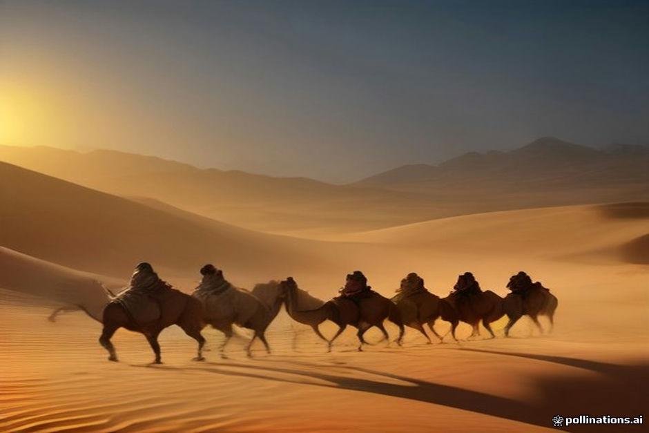 أسرار طريق التجارة القديم: كيف صنعت القوافل جغرافية وحضارة الشرق الأوسط؟