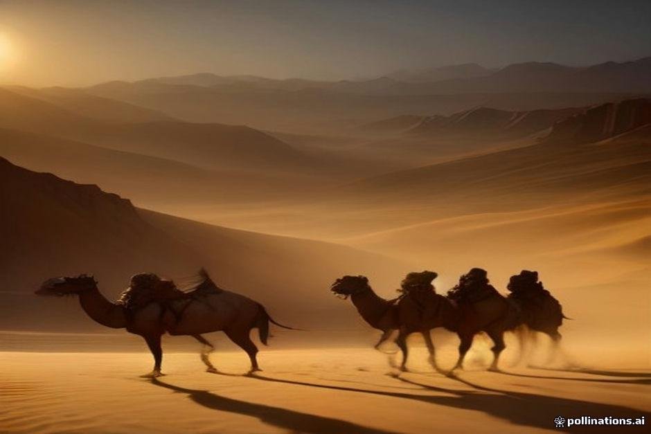 أسرار طريق التجارة القديم: كيف صنعت القوافل جغرافية وحضارة الشرق الأوسط؟