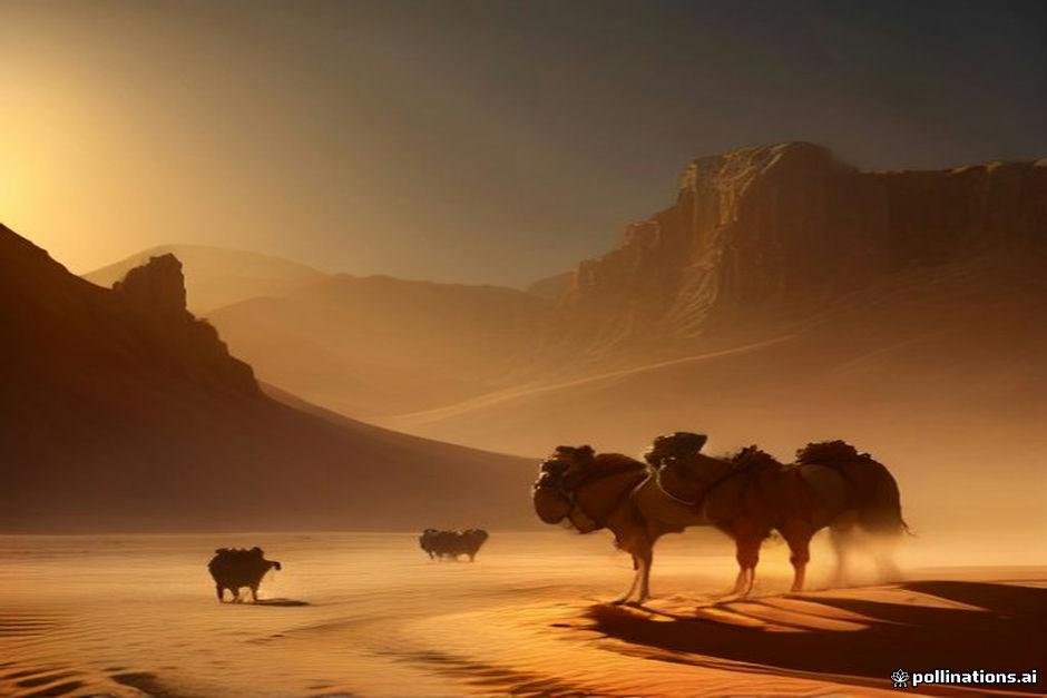 أسرار طريق التجارة القديم: كيف صنعت القوافل جغرافية وحضارة الشرق الأوسط؟