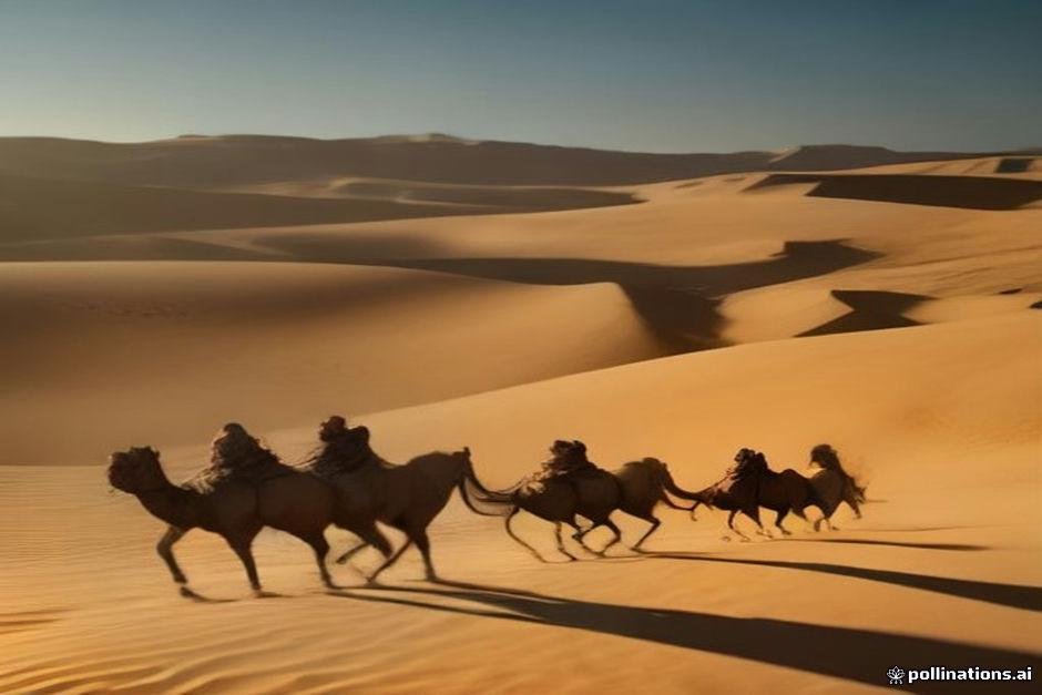 أسرار طريق التجارة القديم: كيف صنعت القوافل جغرافية وحضارة الشرق الأوسط؟