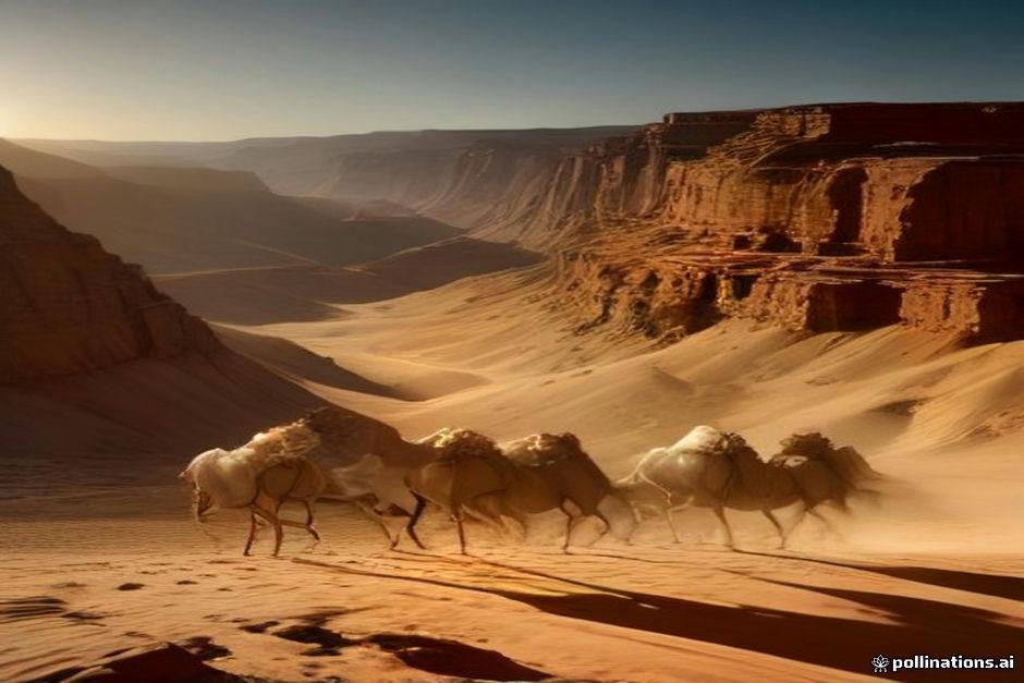 أسرار طريق التجارة القديم: كيف صنعت القوافل جغرافية وحضارة الشرق الأوسط؟
