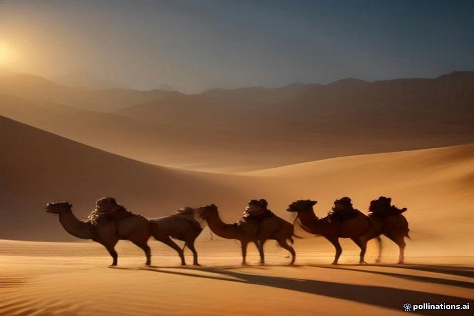 أسرار طريق التجارة القديم: كيف صنعت القوافل جغرافية وحضارة الشرق الأوسط؟
