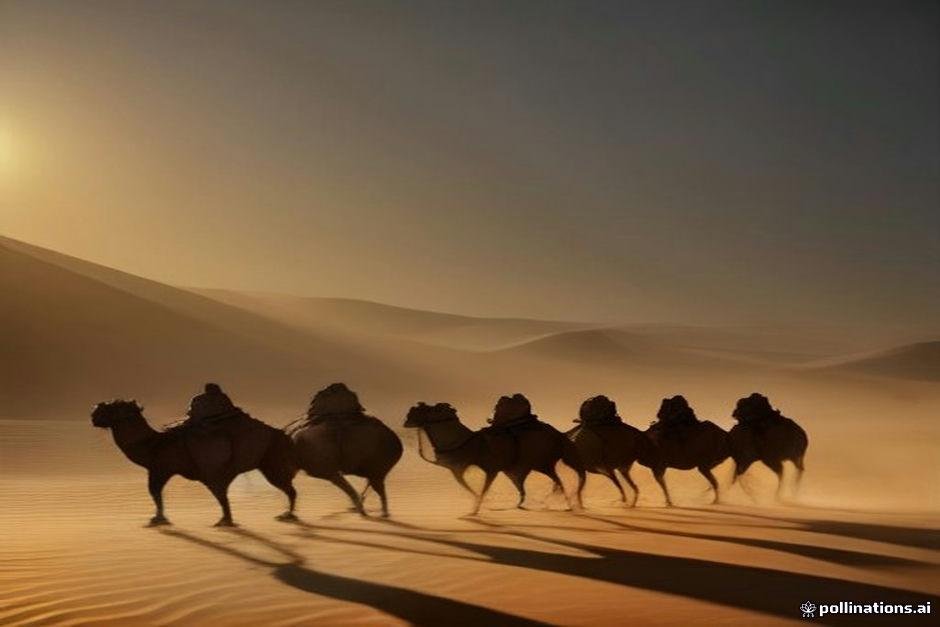 أسرار طريق التجارة القديم: كيف صنعت القوافل جغرافية وحضارة الشرق الأوسط؟