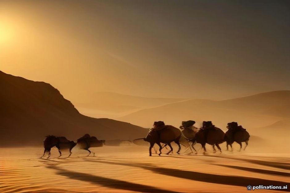أسرار طريق التجارة القديم: كيف صنعت القوافل جغرافية وحضارة الشرق الأوسط؟
