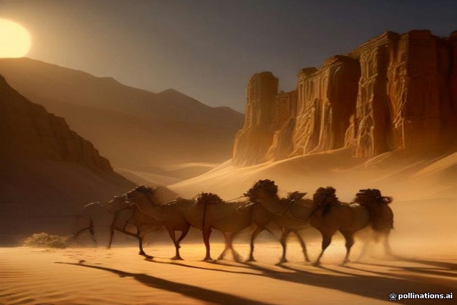 أسرار طريق التجارة القديم: كيف صنعت القوافل جغرافية وحضارة الشرق الأوسط؟